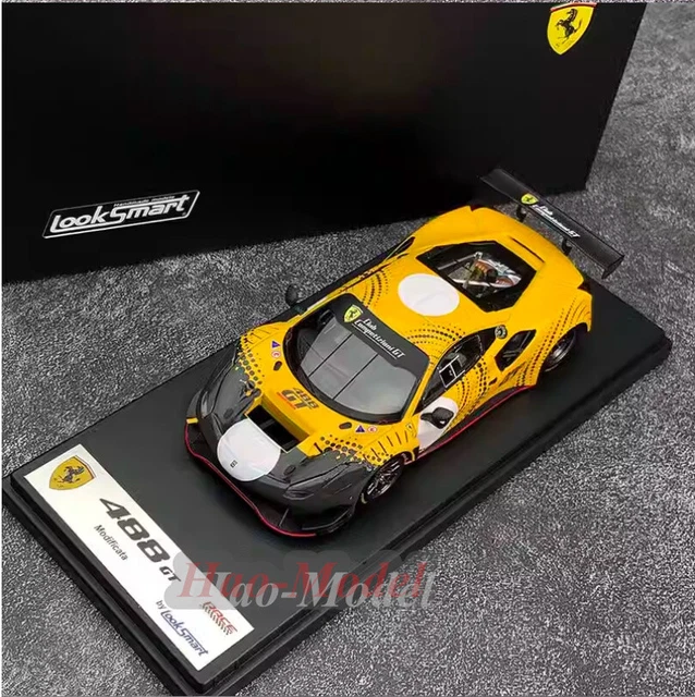 Ferrari 488 1/43 Look Smart GTE EVO No.83 Richard Mille AF Corse 24h Le Mans 2023 1 43