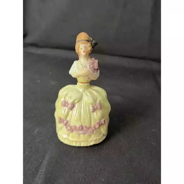 Antique 1800's Figural German Luster-Ware Perfume Bottle with Glass Dauber Antique 1800's Figural German Luster-Ware Perfume Bottle with Glass Dauber