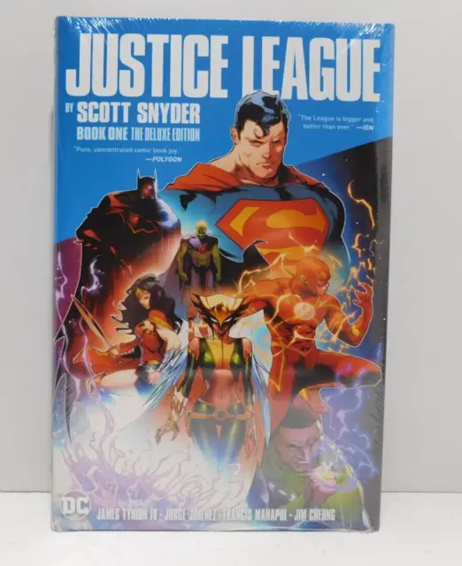 Justice League by Scott Snyder Deluxe Edition Book 1 New DC Comics HC Sealed