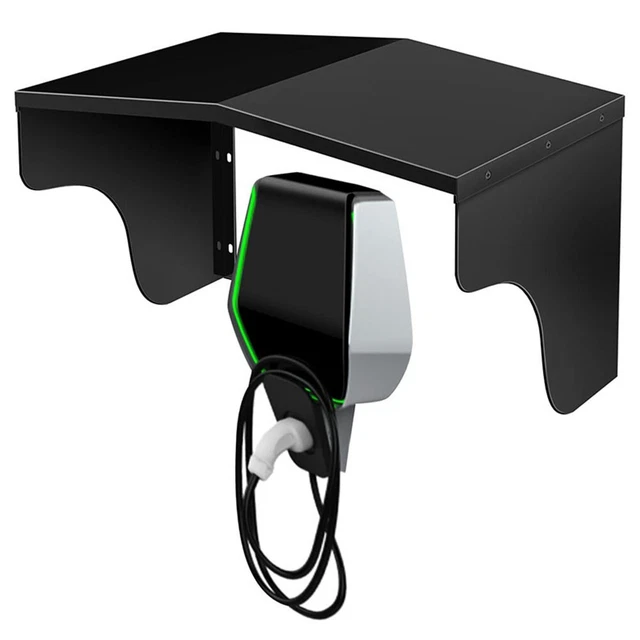 Housse De Protection Pour Borne De Recharge Véhicule électrique - Tissu Oxford Argenté - 70x35x25cm - Résistante Aux Intempéries