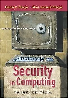 Security in Computing. | Livre | état très bon