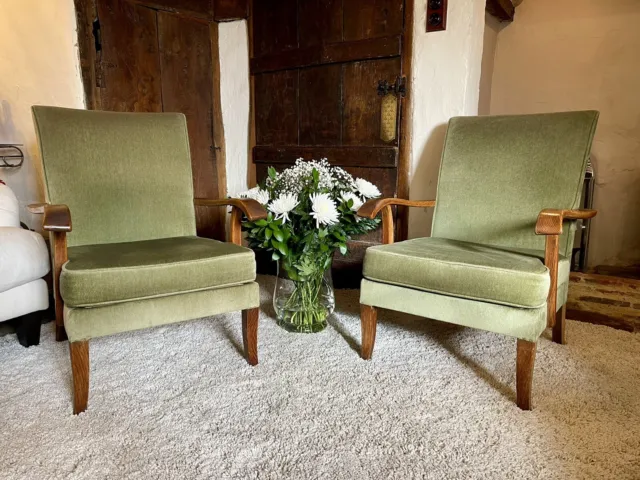 A Beautiful Original Matched  pair of  Parker Knoll PK717 chairs