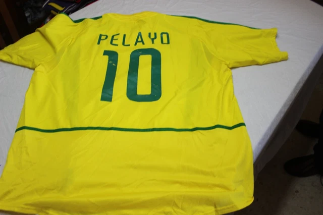 Maillot Vintage Brésil - Taille M - Dos Floqué 9 - Seleção