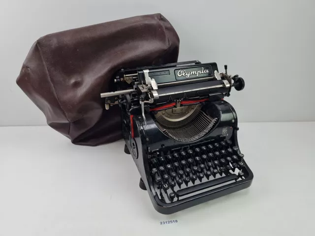Schreibmaschine Olympia Modell 8 Büromaschinenwerk DDR 50er Jahre #2312518