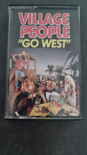 K7 audio VILLAGE PEOPLE go west - cassette