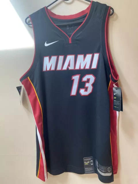 Bam Ado Signed 2022-23 City Edition Miami Heat Dri-Fit Swingman Jersey  JSA