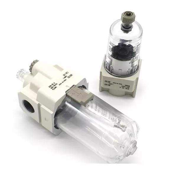 SMC AL40-04B-A - Modular Air Lubricator - 1/2 BSPT, Polycarbonate Bowl New