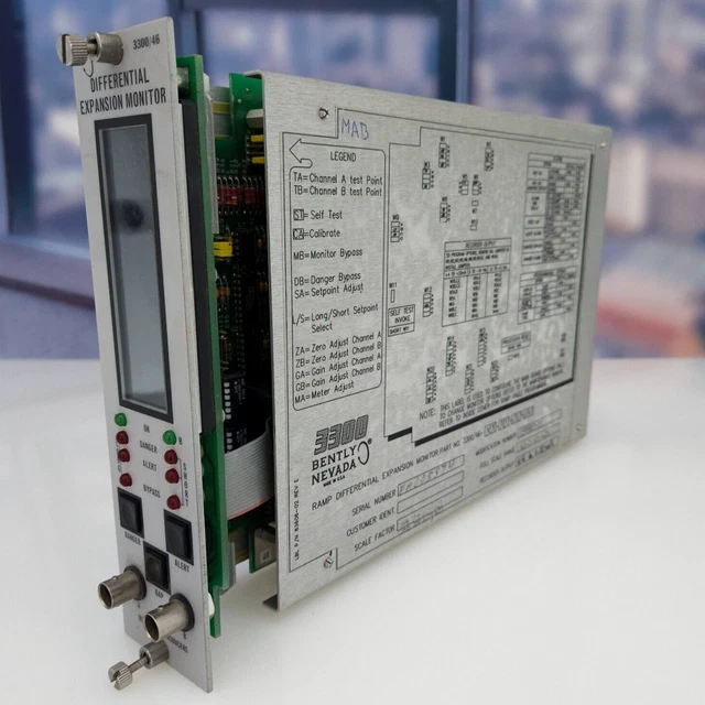 Bently Nevada 3300/46 Differential Expansion Monitor 3300/46-xx-xx-00-00 PLC