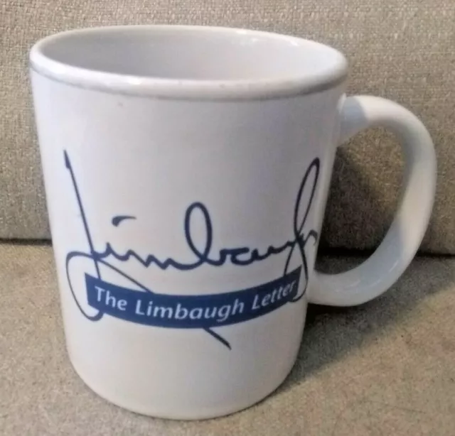 Rush The Limbaugh Letter Charter Member Right Wing Conspiracy Coffee Mug