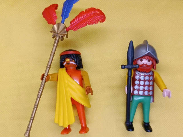 Lots De Pièces Playmobil – Conquistador Espagnol – Morion, Pantalon, Collier – Santiago