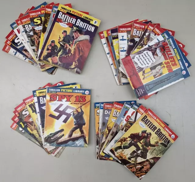 Thriller Picture Library #361-400 Lot (36 Comics) Great condition