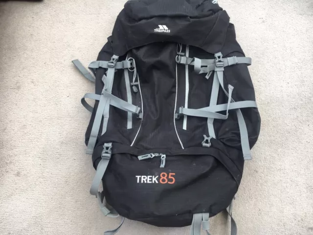 TRESPASS RUCKSACK 85L Model Trek 25.00 PicClick UK