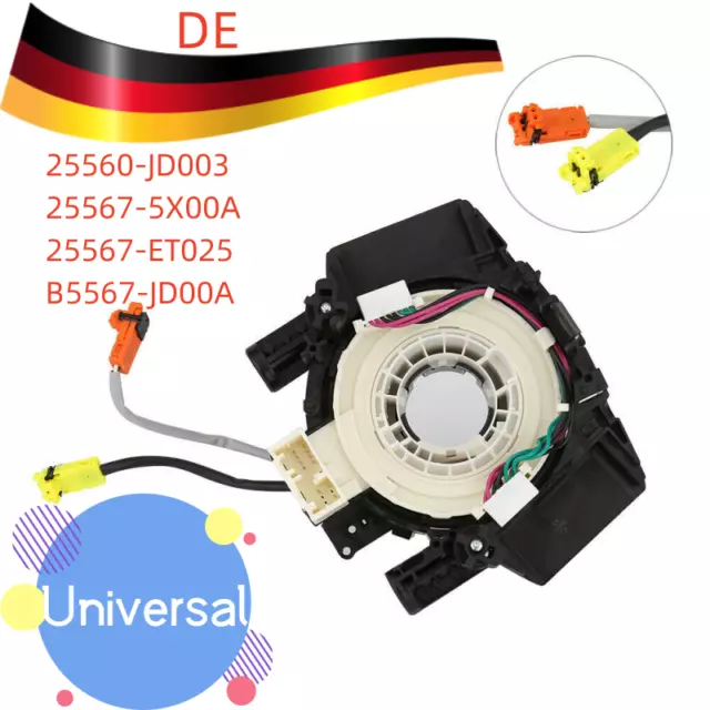 Für NISSAN QASHQAI J10 Lenkradwinkelsensor Schleifring Sensor Spiralkabel DHL