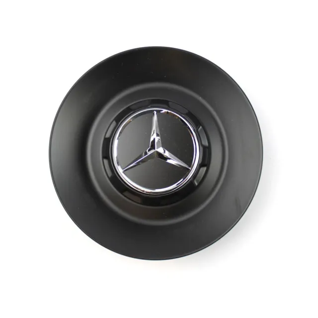 1x Mercedes W463 G63 AMG Nabendeckel Deckel A0004003400 9283 mattschwarz