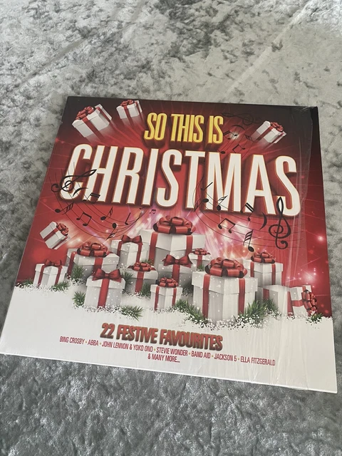 So This Is Christmas - Various Artists, Double Vinyl Lp, New & Sealed
