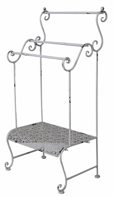 Toallero Geschirrtuchständer Shabby Chic Toallero Soporte Toallero de Barra