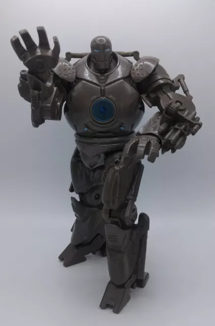 Marvel IronMan Movie 2008 ☆Iron Monger☆ Blue Arc Reactor Super Fist Smash Hasbro