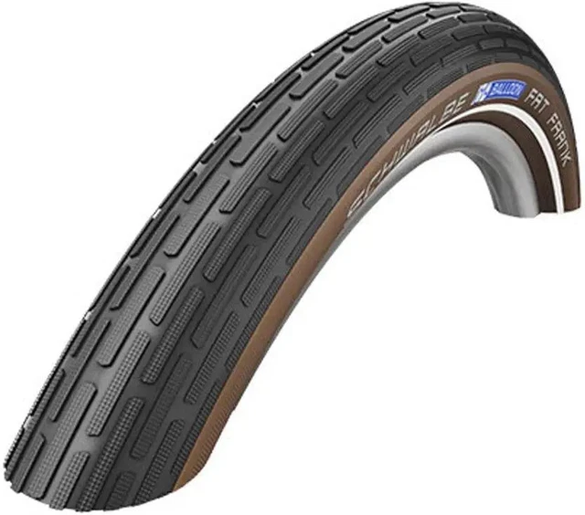SCHWALBE Fat Frank Cruiser and Road Wire Clincher Bike Tire 700x50