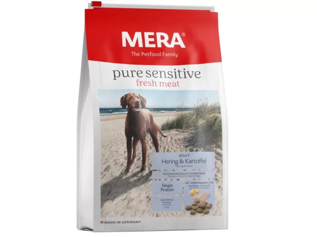 MERA DOG pure sensitive fresh meat Hering & Kartoffel 12,5kg Hundetrockenfutter