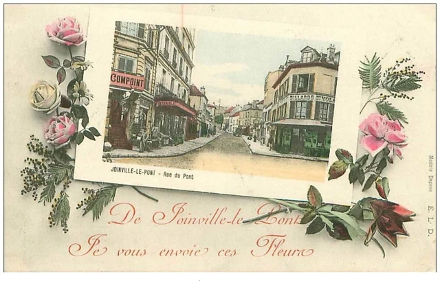 94. n°37056.joinville le pont. I send you these flowers