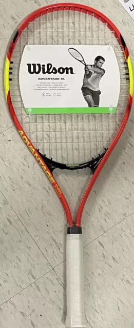 Wilson Tennis Racquet Advantage Extra Large Pro Adult Racquet 27.5 Inch Red NS