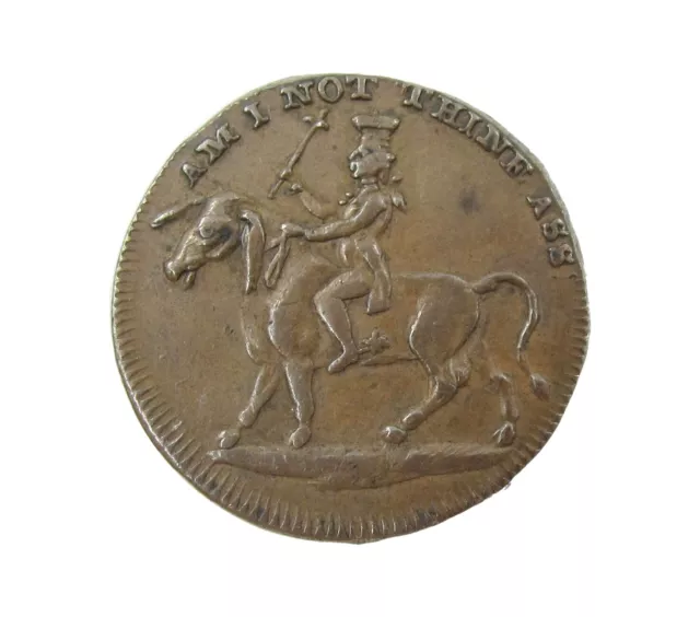 c.1795 MIDDLESEX THOMAS SPENCE FARTHING TOKEN - DH1085