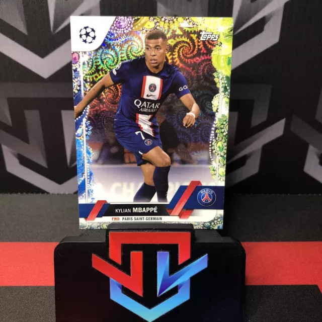 2023 Topps Carnival UEFA Kylian Mbappe - PSG - Brazil Exclusive