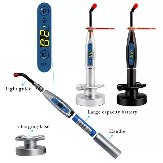 Dental Wireless Cordless LED Curing Light Lamp for Dental Hospital Clinic Family 2