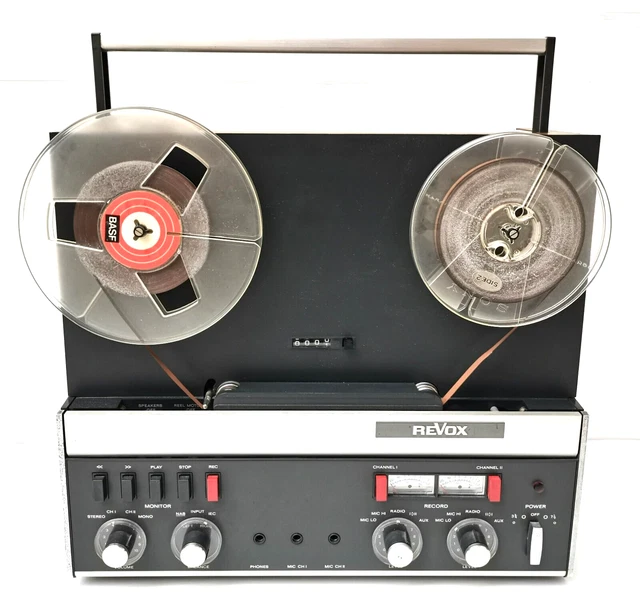 REVOX A77 REGISTRATORE a nastro bobine vintage hifi home audio rare