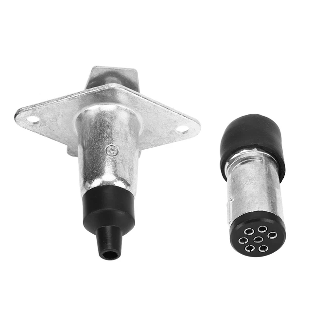 Accessori Per Rimorchi 7 Pin Tra Spina E Presa Set Piccolo Metallo Tra Ary