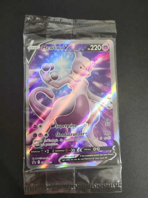 Pokemon Trading Card Game Pokemon GO Single Card Ultra Rare Mewtwo V  SWSH229 - ToyWiz