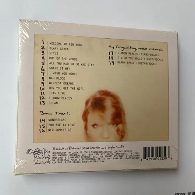 Taylor Swift 1989 Deluxe Edition Album [Nouveau CD] Scellé With 13 Polaroids 3
