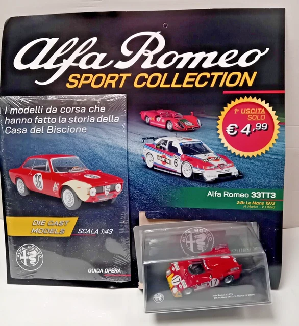 MG Model Plus 1/43 – Alfa Romeo 33TT3 M #31 – Sebring 12H 1972 – Revson/Stommelen