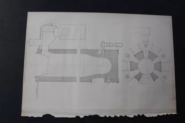 1874 Stich Bergbau / Friedrichshütte Tarnowitz 2