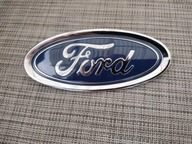 14-19 Ford Fiesta. Used OEM front bumper logo emblem ready to install with …..