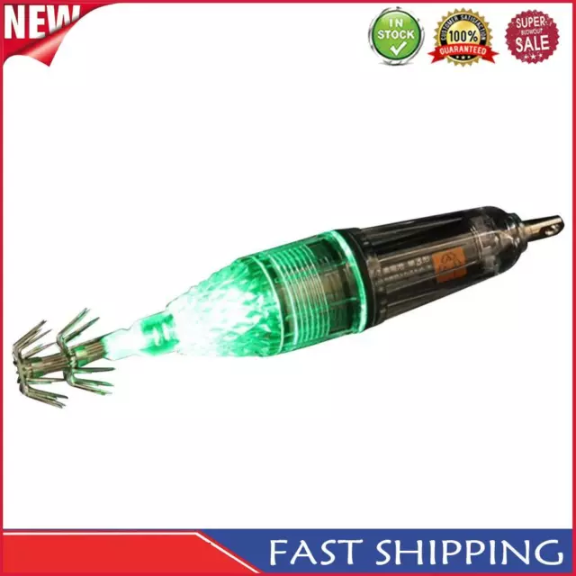 LED Squid Lure Lamp Fishing Squid Cuttle Attracting Light (Green)