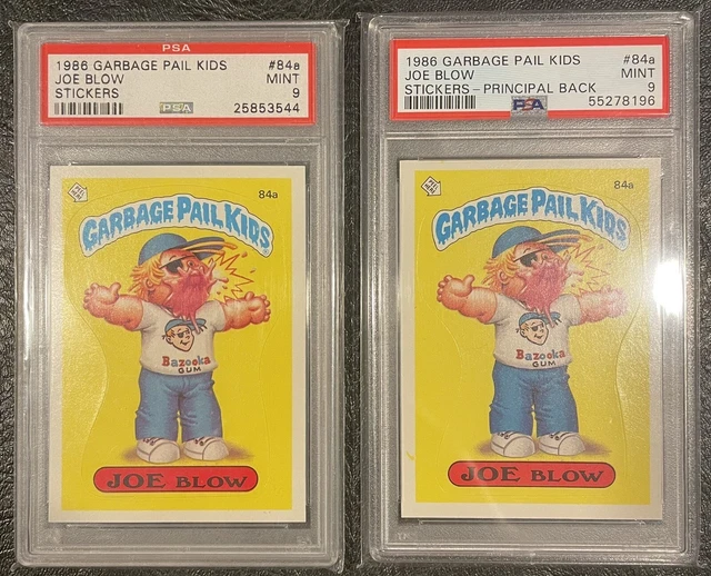 Joe Blow PSA 9 Lot! Both Variations Of The Original OS3 Card Graded Mint!! Wow!!