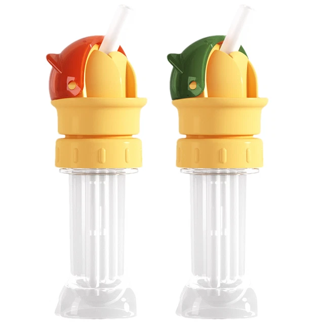 Adaptateur Bec Pour Bouteille D’eau – En Silicone Alimentaire – Anti-fuite, Lavable Au Lave-vaisselle – Enfants