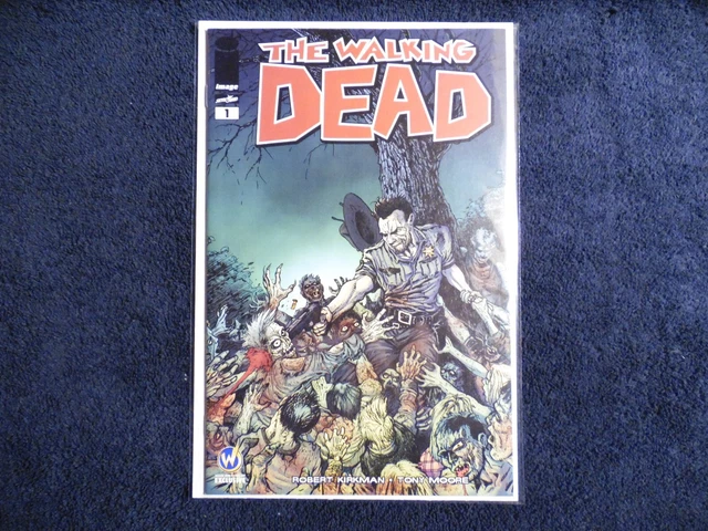 The Walking Dead #1 Comic Nm 9.0 Rare Variant Edition Wizard World Exclusive..