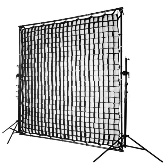 20'x20' 6x6m 50 Deg Egg Crate Control Grid for Overhead/Butterfly Frame