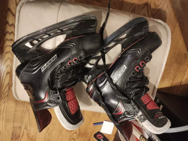 Bauer Vapor 1X Skates Limited Edition lE Size 8.5 D.   Very Little Use 2