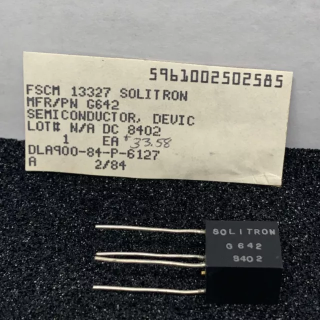G642 Solitron Rectifier,Semiconductor Device