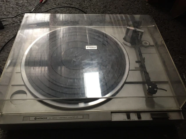 Lecteurs de disques vinyles Hitachi - service manuels