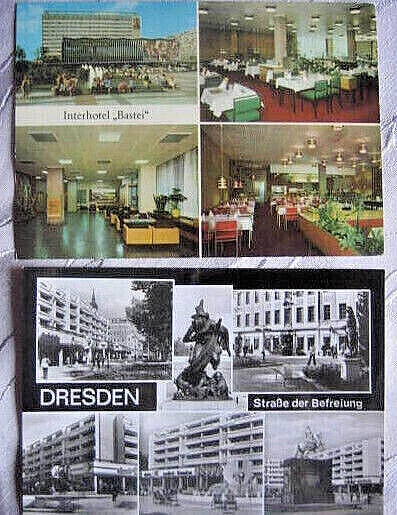 2 Ansichtskarten Dresden