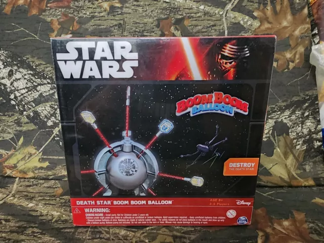 Nib Sealed Star Wars Death Star Boom Boom Balloon Disney Spin Master Z5