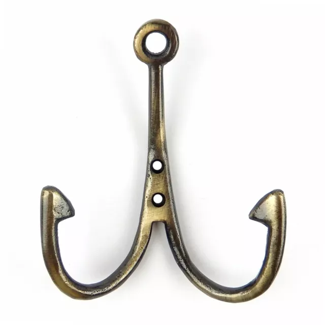 Metal Fish Scale Bone Hook Fishbone Key/Hat Wall Hooks Fishing Gift Cabin  Decor 