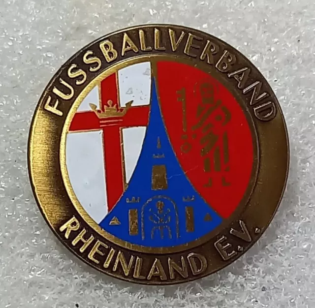 Fussballverband Rheinland Anstecknadel Badge Deutschland Sammlung Auflösung