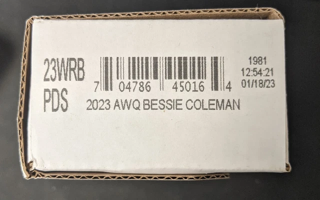 2023 Bessie Coleman P D S Quarter 3 Roll set in Sealed US Mint Box - in hand