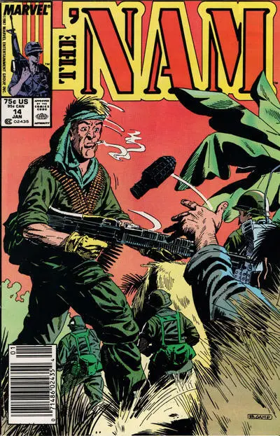 Nam, The #14 (Newsstand) FN; Marvel | Vietnam War comic - we combine shipping