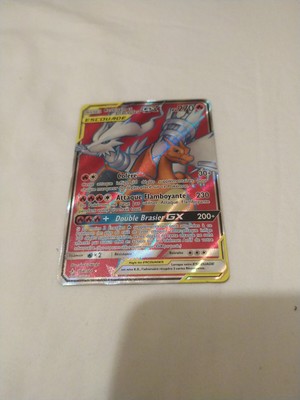 Carte Pokémon Reshiram et Dracaufeu GX - 194/214 - Alliance Infaillible Neuf